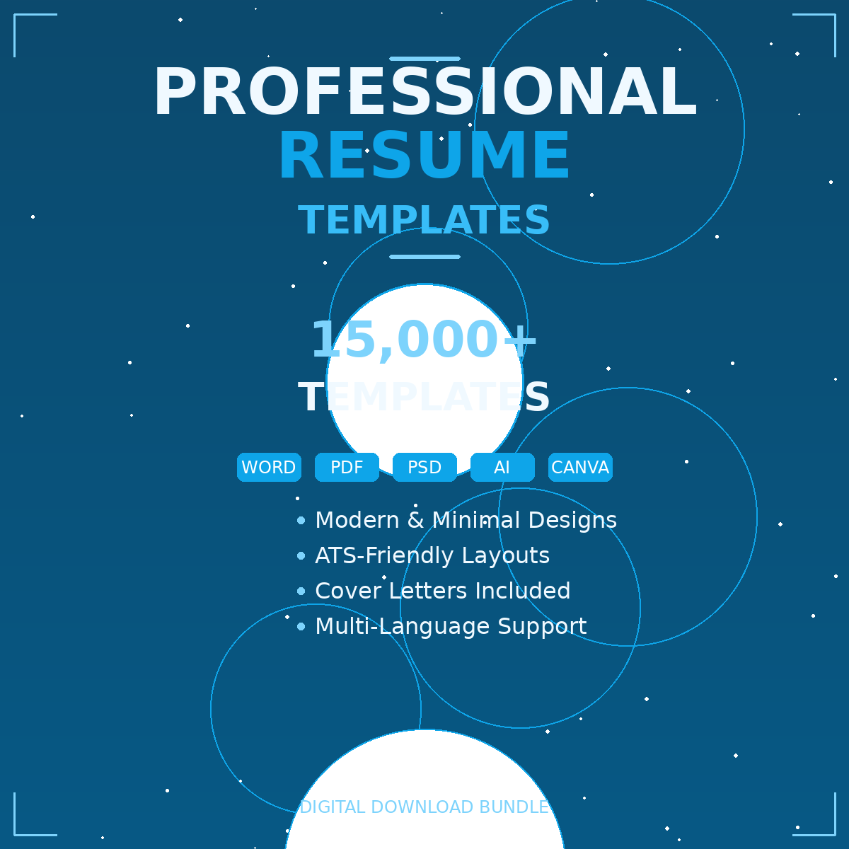 professional resume templates bundle professional resume templates bundle